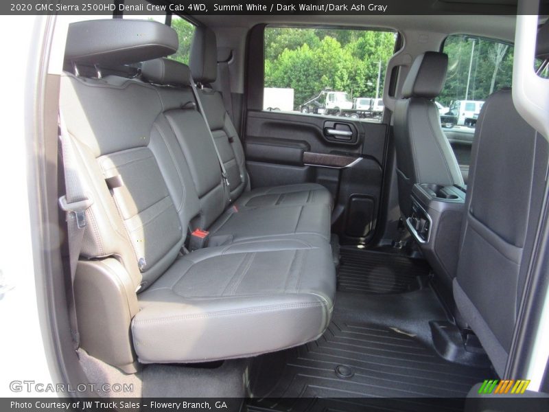 Summit White / Dark Walnut/Dark Ash Gray 2020 GMC Sierra 2500HD Denali Crew Cab 4WD