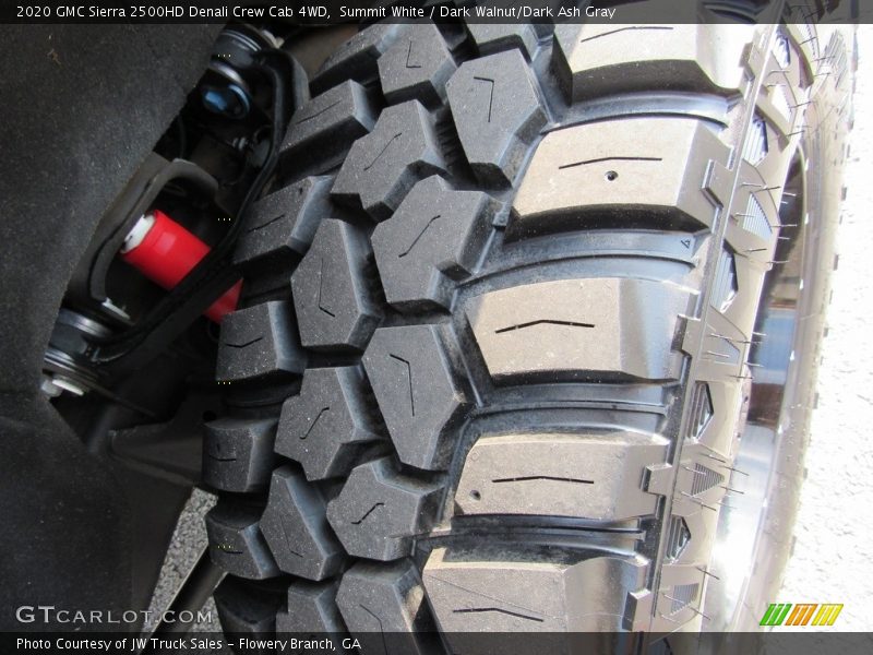 Summit White / Dark Walnut/Dark Ash Gray 2020 GMC Sierra 2500HD Denali Crew Cab 4WD