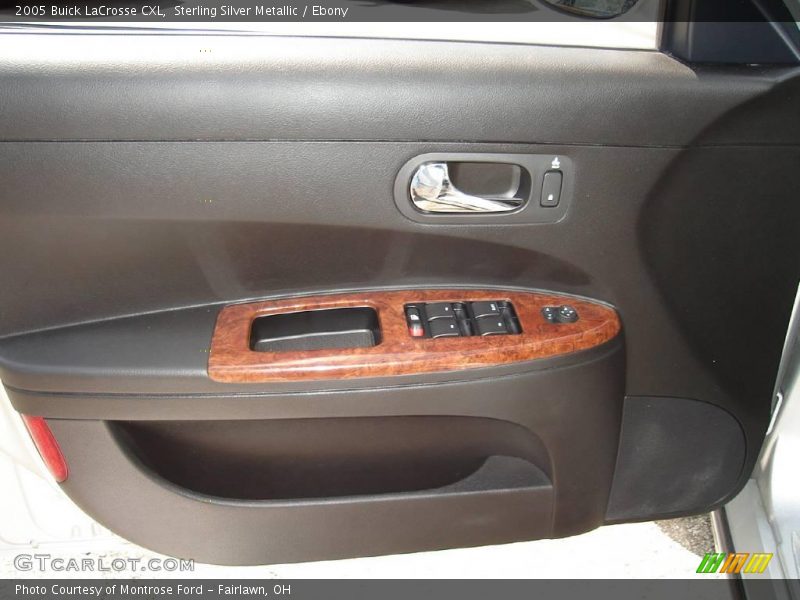 Sterling Silver Metallic / Ebony 2005 Buick LaCrosse CXL