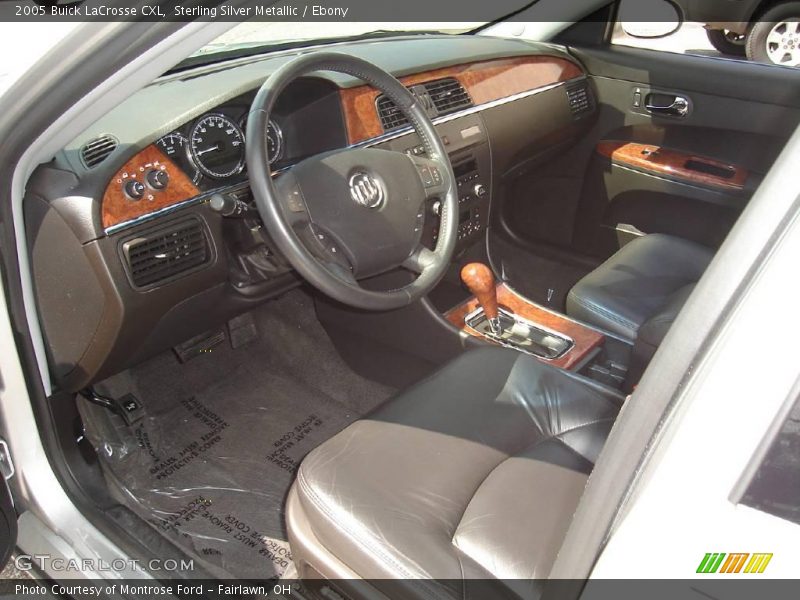 Sterling Silver Metallic / Ebony 2005 Buick LaCrosse CXL