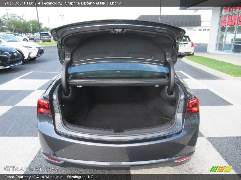 Graphite Luster Metallic / Ebony 2016 Acura TLX 2.4 Technology