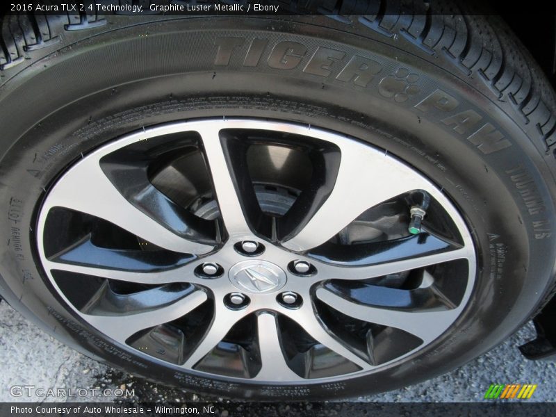 Graphite Luster Metallic / Ebony 2016 Acura TLX 2.4 Technology