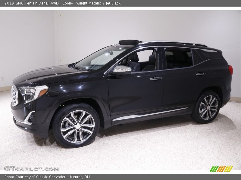 Ebony Twilight Metallic / Jet Black 2019 GMC Terrain Denali AWD