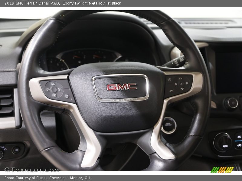 Ebony Twilight Metallic / Jet Black 2019 GMC Terrain Denali AWD