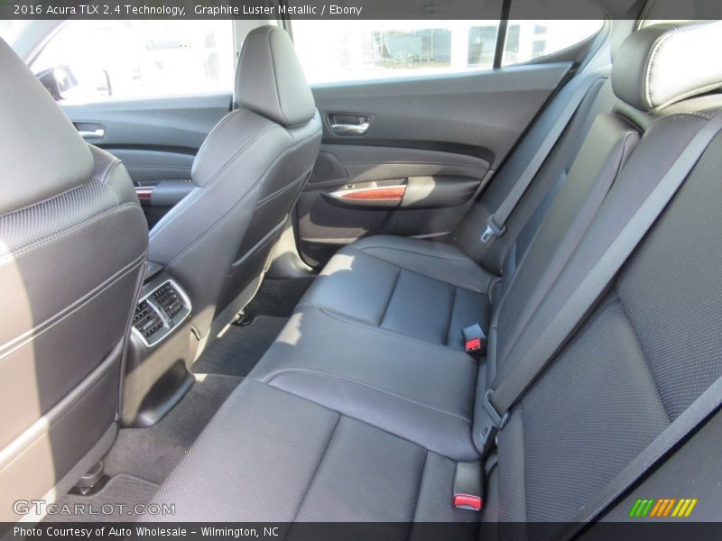 Graphite Luster Metallic / Ebony 2016 Acura TLX 2.4 Technology