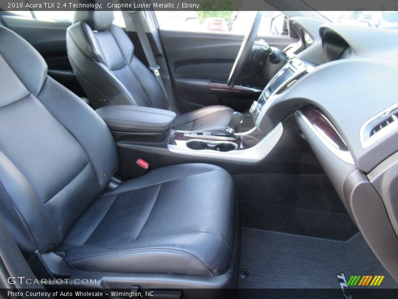 Graphite Luster Metallic / Ebony 2016 Acura TLX 2.4 Technology