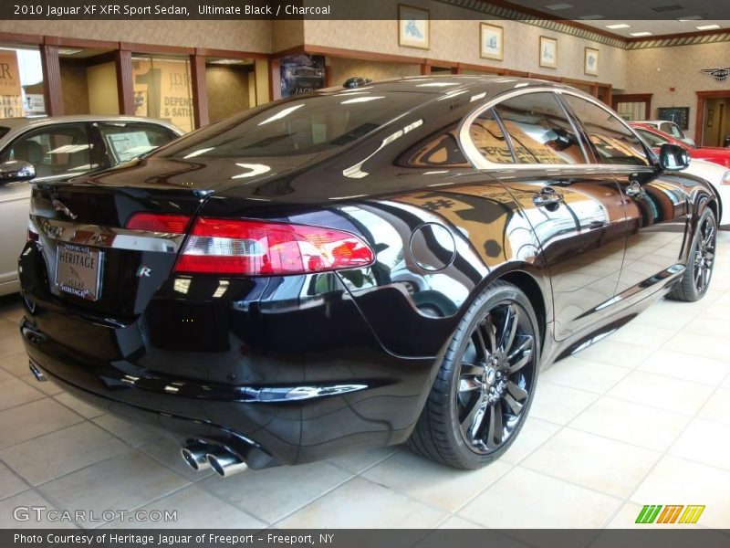 Ultimate Black / Charcoal 2010 Jaguar XF XFR Sport Sedan