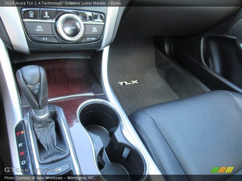 Graphite Luster Metallic / Ebony 2016 Acura TLX 2.4 Technology