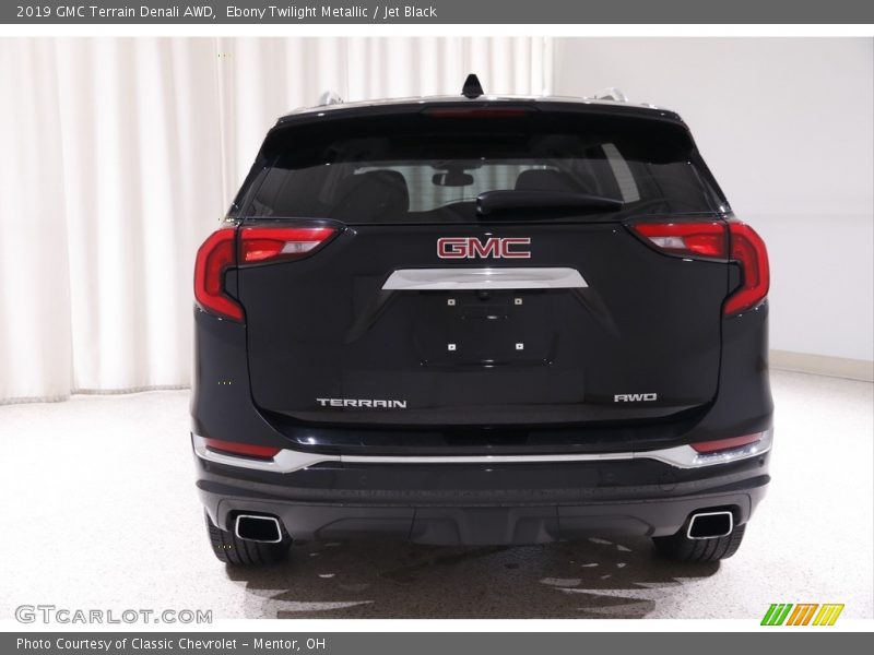Ebony Twilight Metallic / Jet Black 2019 GMC Terrain Denali AWD