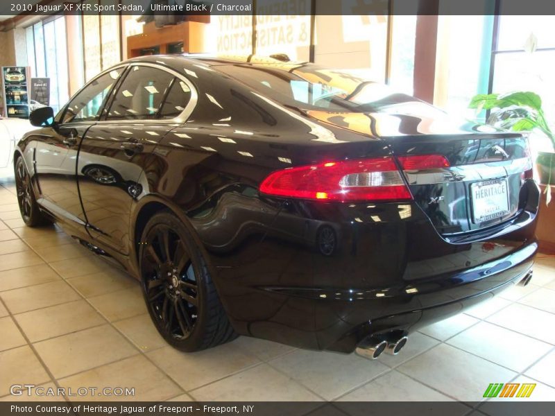 Ultimate Black / Charcoal 2010 Jaguar XF XFR Sport Sedan