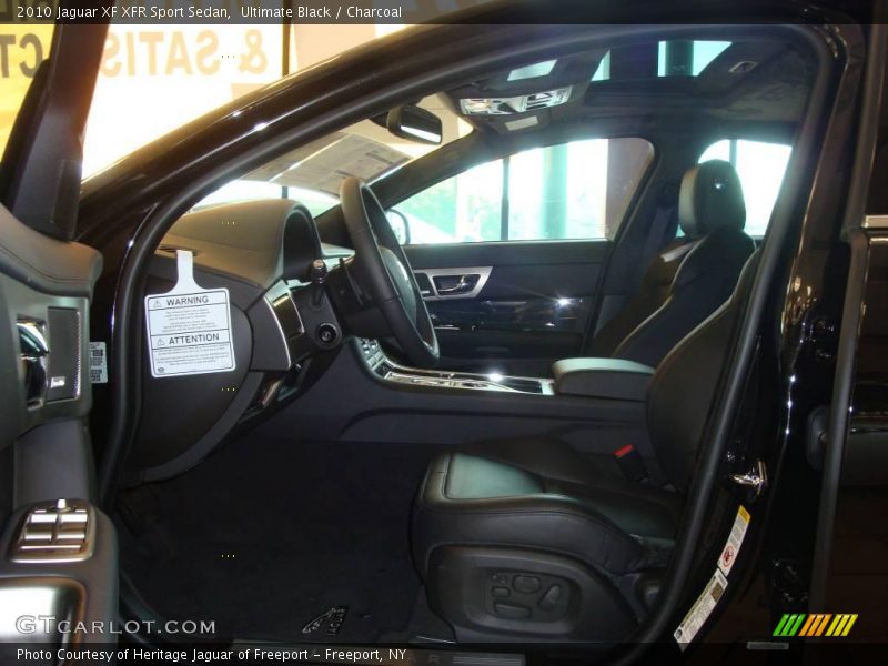Ultimate Black / Charcoal 2010 Jaguar XF XFR Sport Sedan