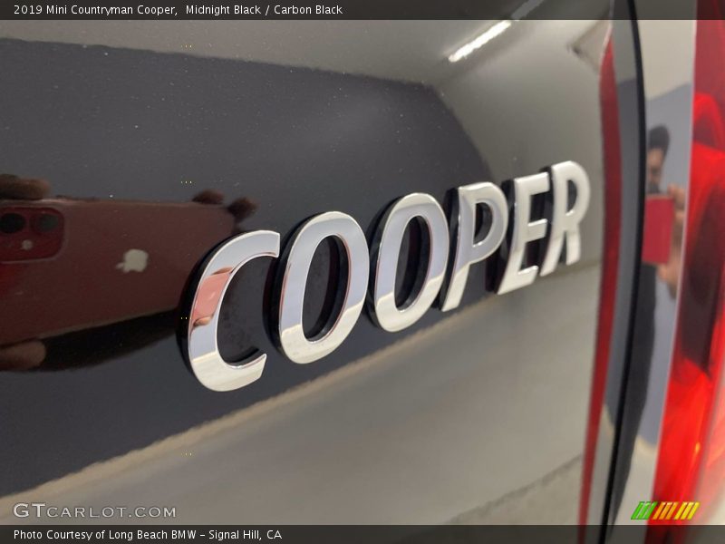 Midnight Black / Carbon Black 2019 Mini Countryman Cooper