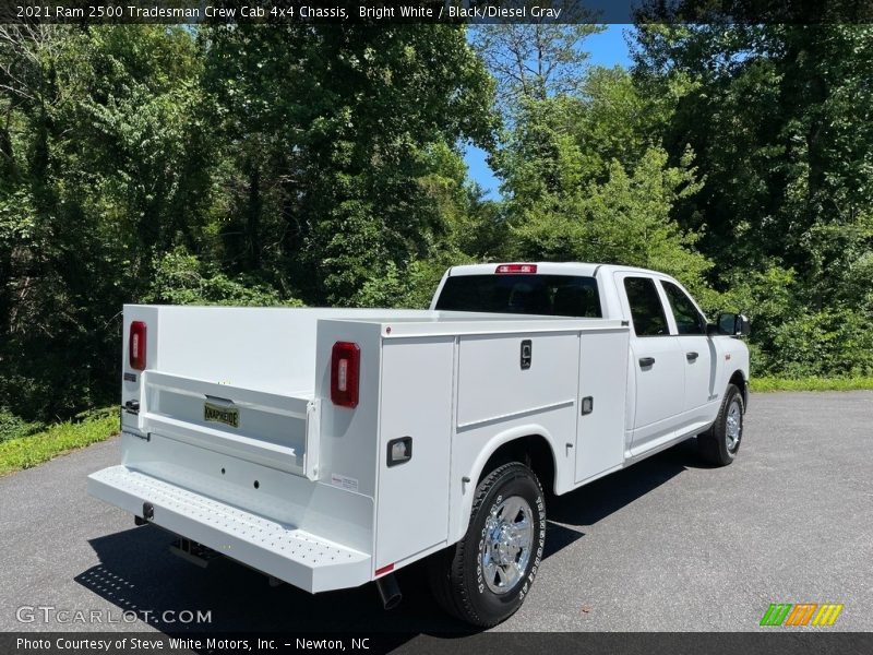 Bright White / Black/Diesel Gray 2021 Ram 2500 Tradesman Crew Cab 4x4 Chassis