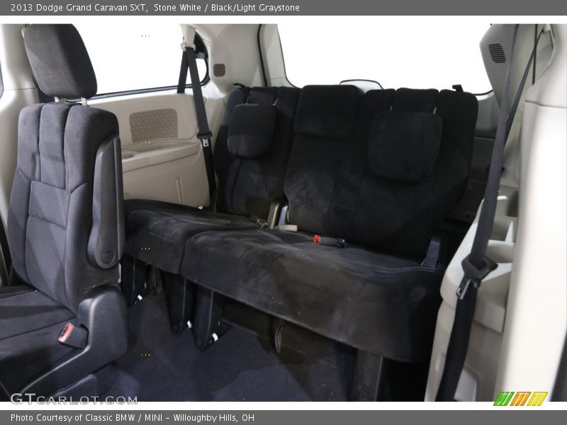 Stone White / Black/Light Graystone 2013 Dodge Grand Caravan SXT