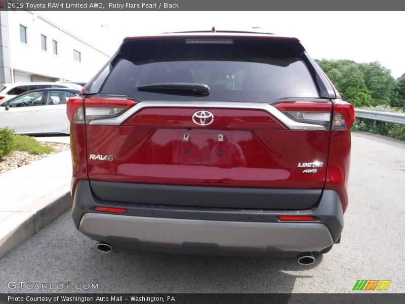 Ruby Flare Pearl / Black 2019 Toyota RAV4 Limited AWD