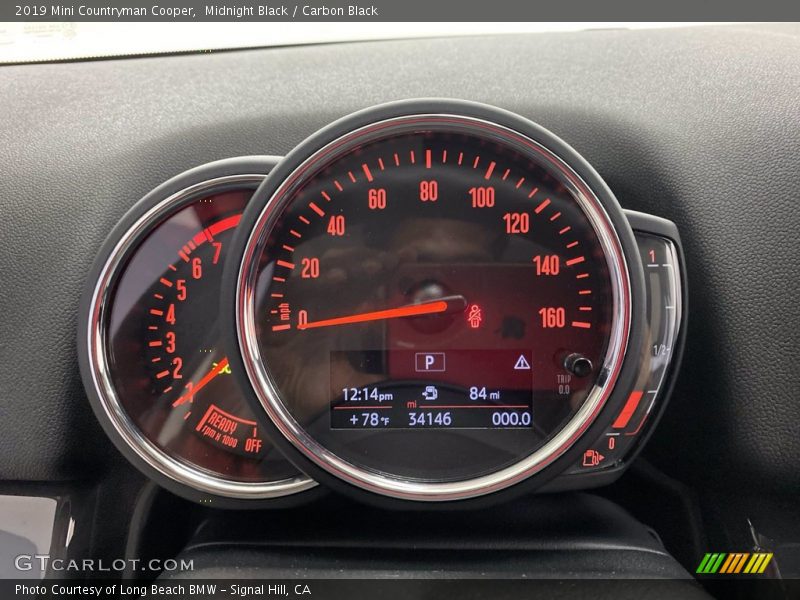 Midnight Black / Carbon Black 2019 Mini Countryman Cooper