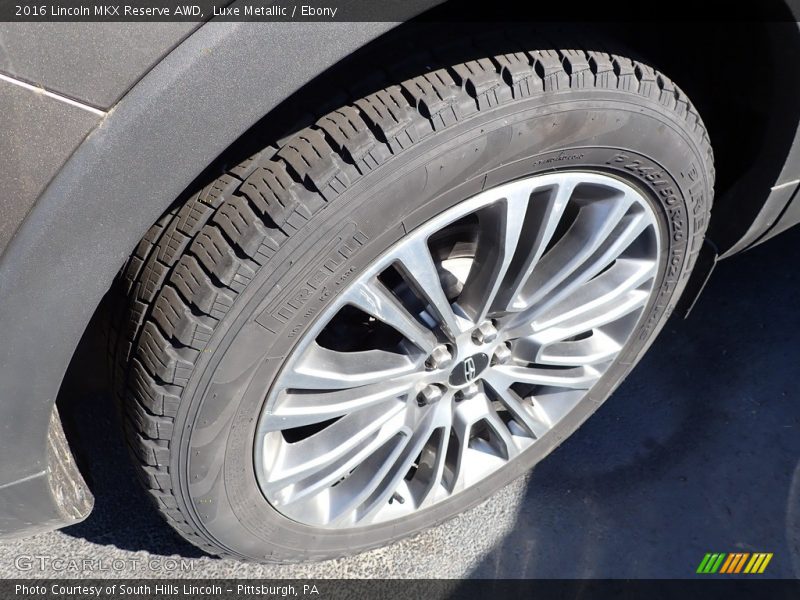 Luxe Metallic / Ebony 2016 Lincoln MKX Reserve AWD