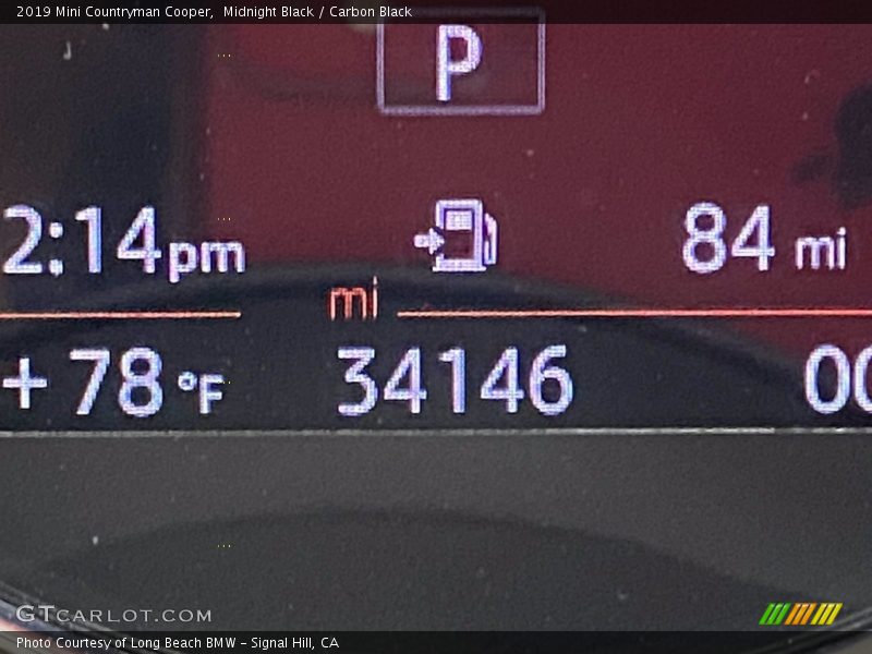 Midnight Black / Carbon Black 2019 Mini Countryman Cooper