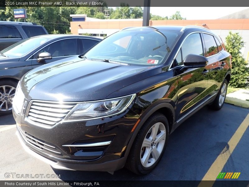 Black Velvet / Ebony 2016 Lincoln MKC Premier AWD