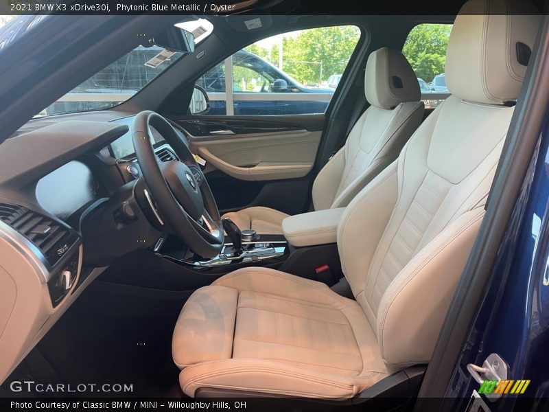 Phytonic Blue Metallic / Oyster 2021 BMW X3 xDrive30i