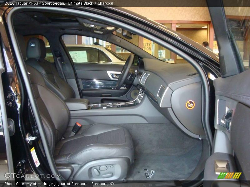 Ultimate Black / Charcoal 2010 Jaguar XF XFR Sport Sedan