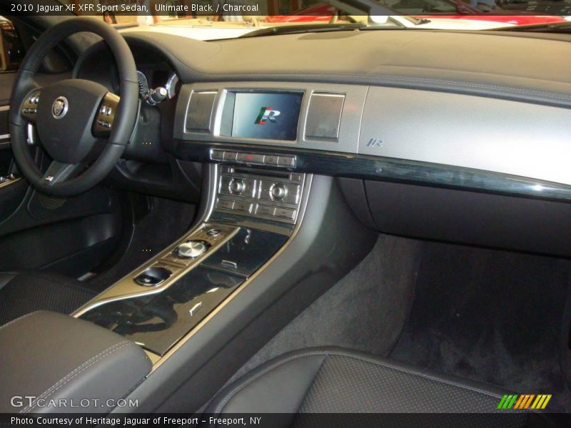Ultimate Black / Charcoal 2010 Jaguar XF XFR Sport Sedan