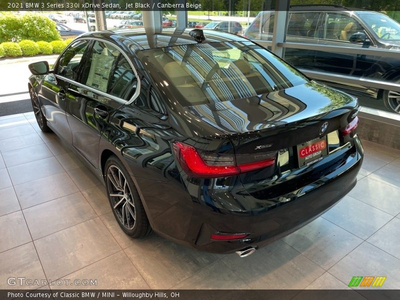 Jet Black / Canberra Beige 2021 BMW 3 Series 330i xDrive Sedan