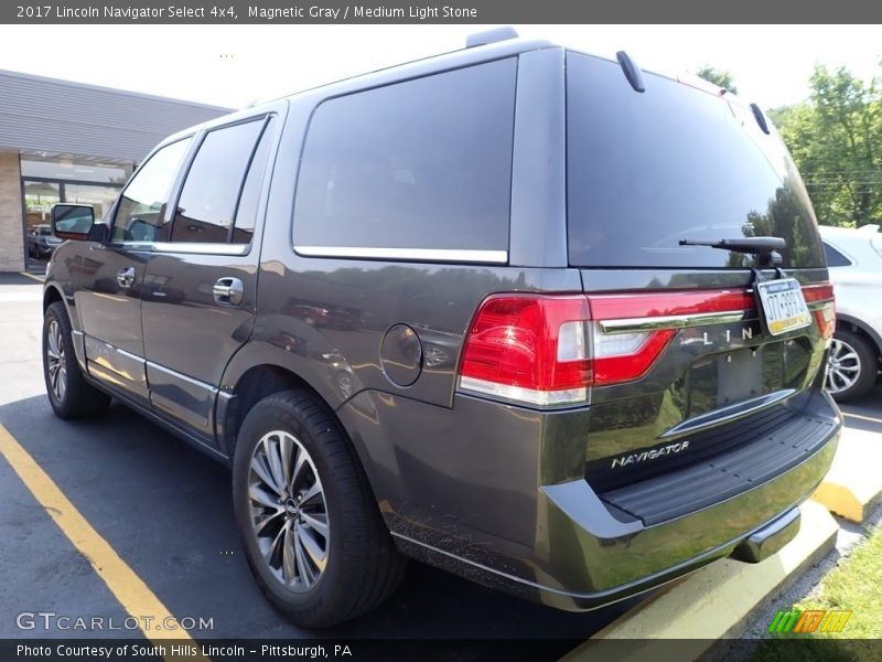 Magnetic Gray / Medium Light Stone 2017 Lincoln Navigator Select 4x4