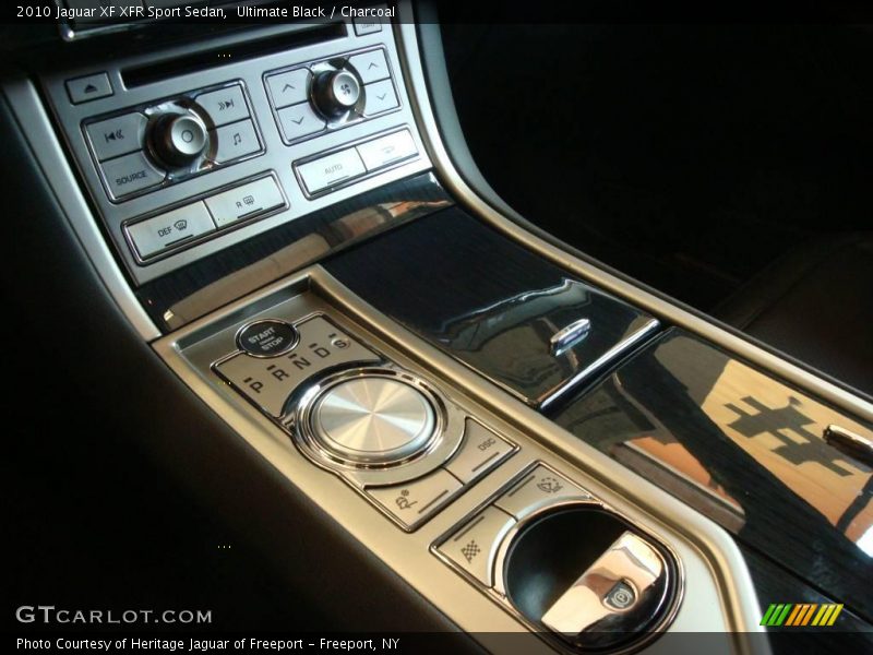 Ultimate Black / Charcoal 2010 Jaguar XF XFR Sport Sedan