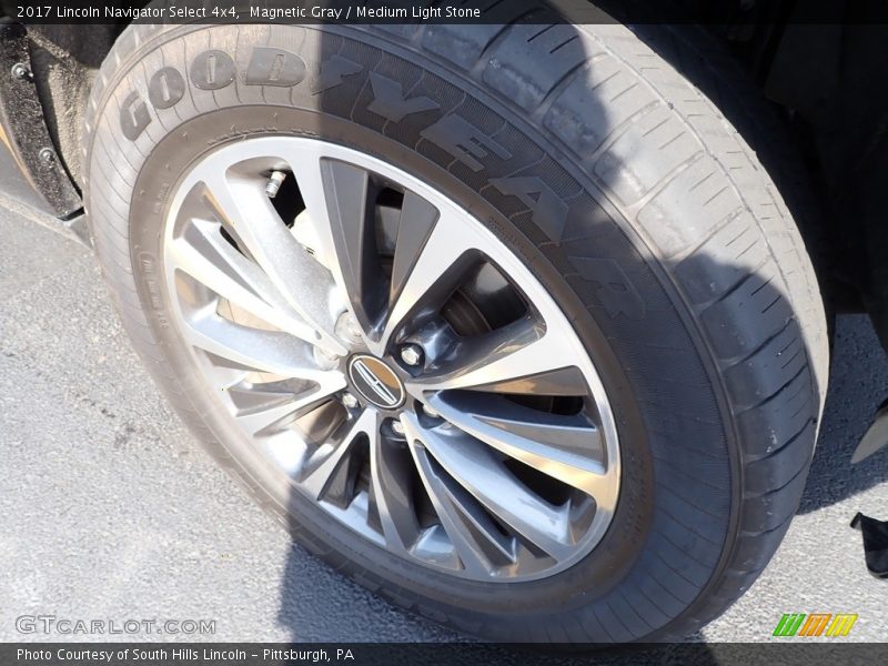 Magnetic Gray / Medium Light Stone 2017 Lincoln Navigator Select 4x4