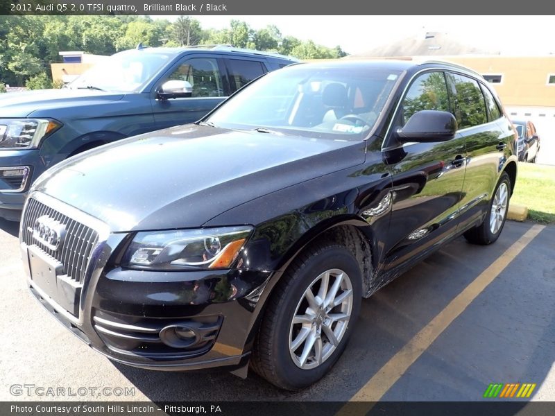 Brilliant Black / Black 2012 Audi Q5 2.0 TFSI quattro