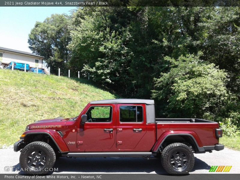 Snazzberry Pearl / Black 2021 Jeep Gladiator Mojave 4x4