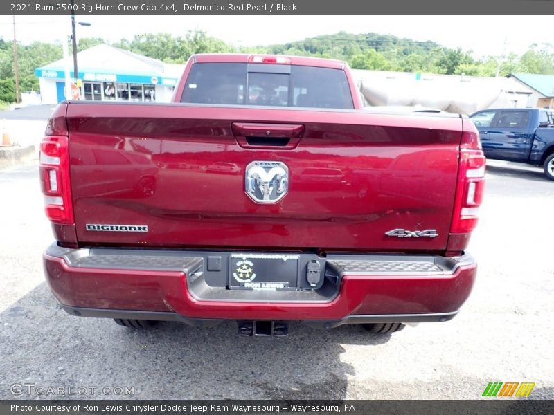 Delmonico Red Pearl / Black 2021 Ram 2500 Big Horn Crew Cab 4x4