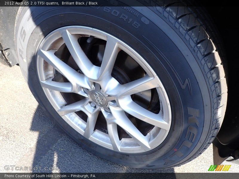 Brilliant Black / Black 2012 Audi Q5 2.0 TFSI quattro