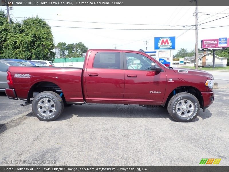 Delmonico Red Pearl / Black 2021 Ram 2500 Big Horn Crew Cab 4x4
