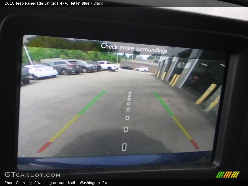Jetset Blue / Black 2018 Jeep Renegade Latitude 4x4