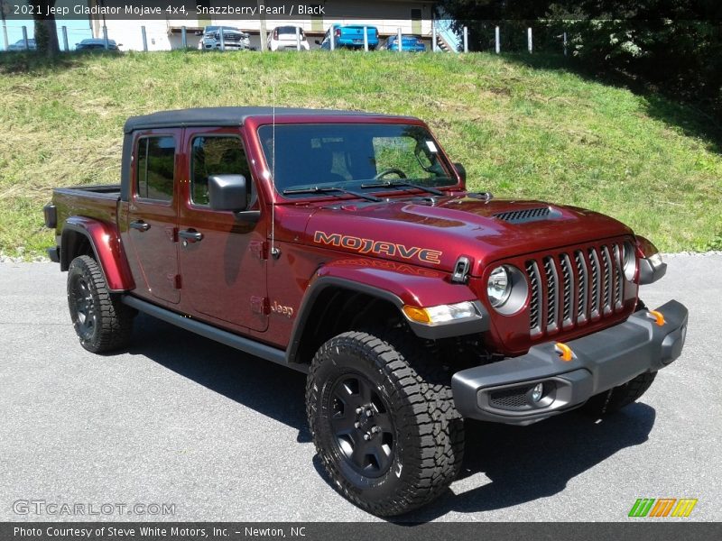 Snazzberry Pearl / Black 2021 Jeep Gladiator Mojave 4x4