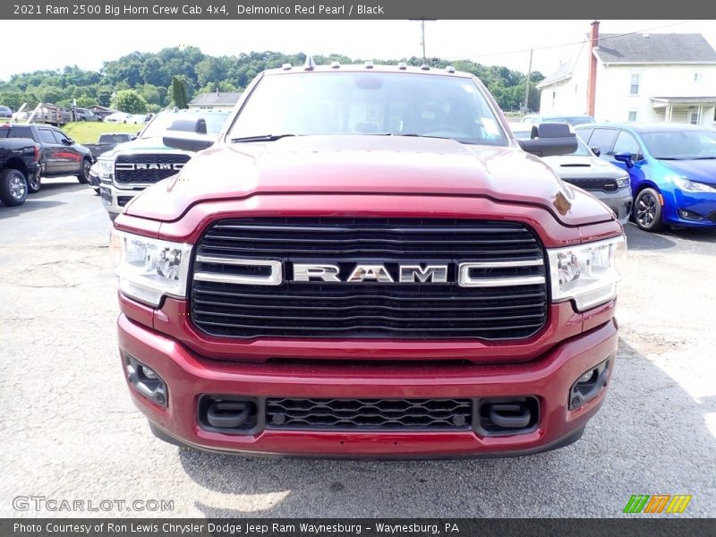 Delmonico Red Pearl / Black 2021 Ram 2500 Big Horn Crew Cab 4x4