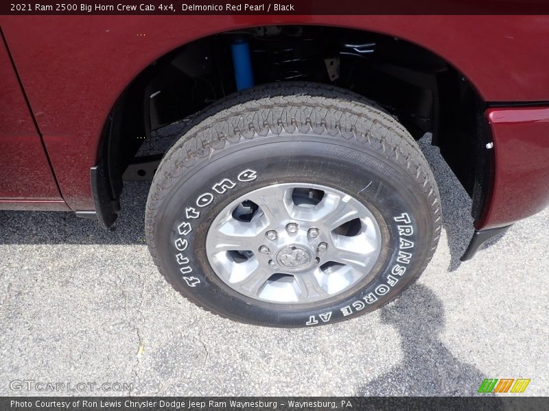 Delmonico Red Pearl / Black 2021 Ram 2500 Big Horn Crew Cab 4x4