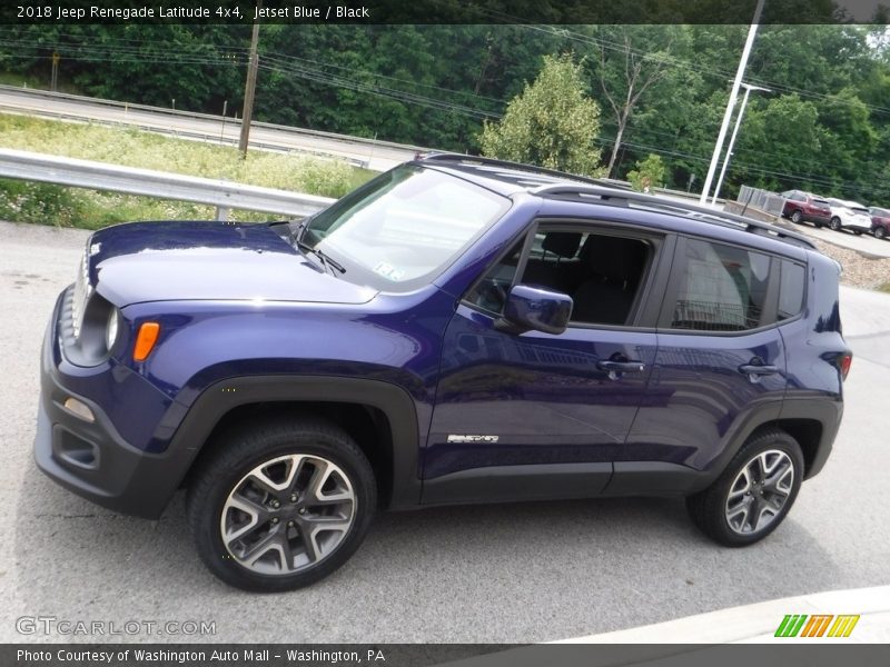 Jetset Blue / Black 2018 Jeep Renegade Latitude 4x4