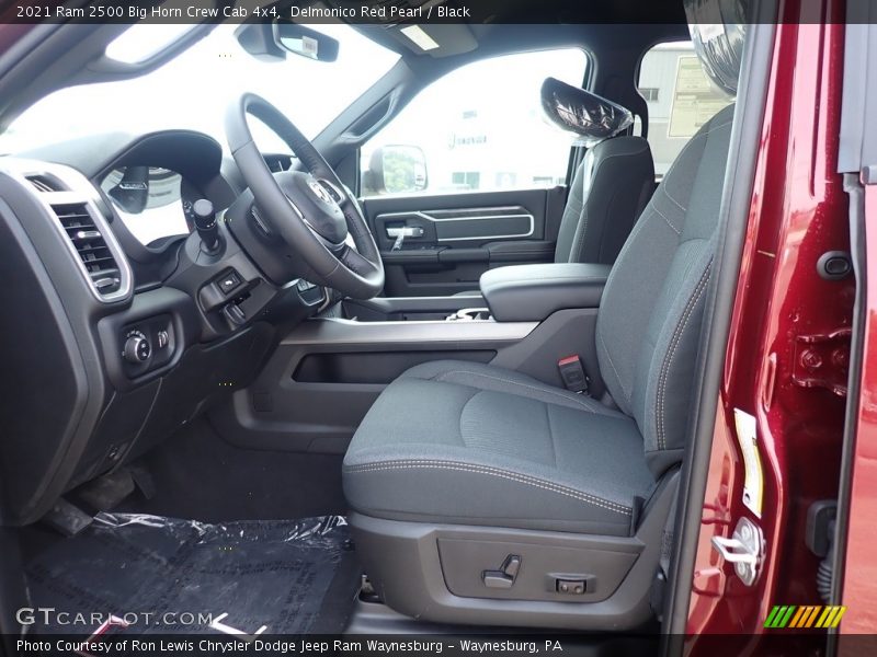 Delmonico Red Pearl / Black 2021 Ram 2500 Big Horn Crew Cab 4x4