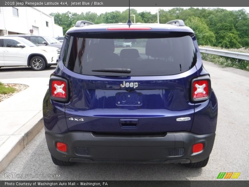 Jetset Blue / Black 2018 Jeep Renegade Latitude 4x4