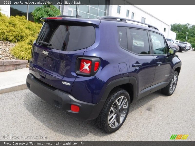 Jetset Blue / Black 2018 Jeep Renegade Latitude 4x4