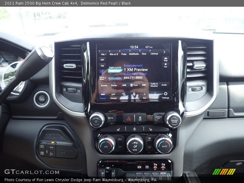 Delmonico Red Pearl / Black 2021 Ram 2500 Big Horn Crew Cab 4x4