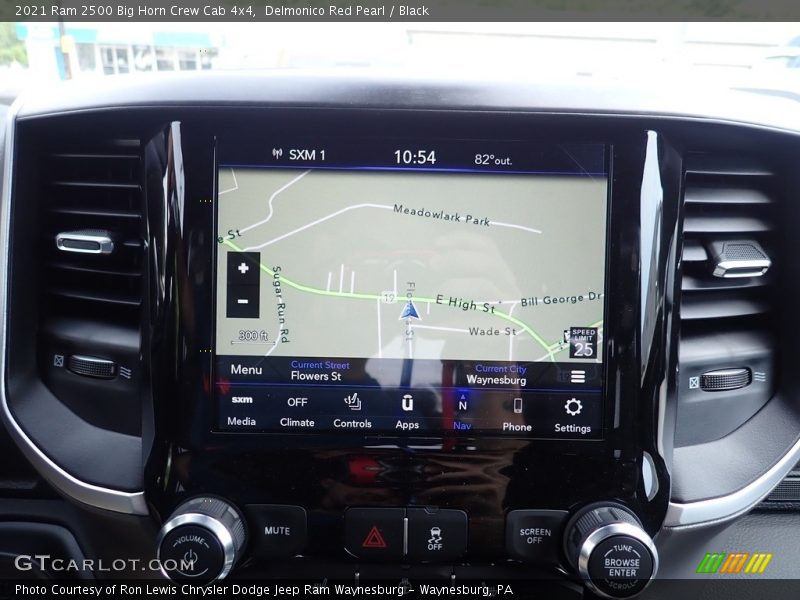 Delmonico Red Pearl / Black 2021 Ram 2500 Big Horn Crew Cab 4x4