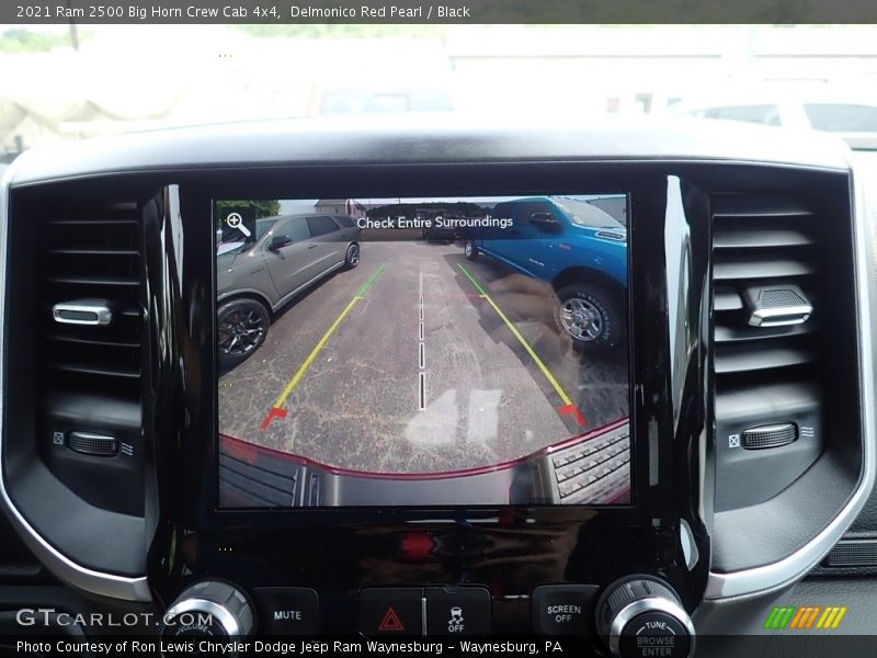 Delmonico Red Pearl / Black 2021 Ram 2500 Big Horn Crew Cab 4x4