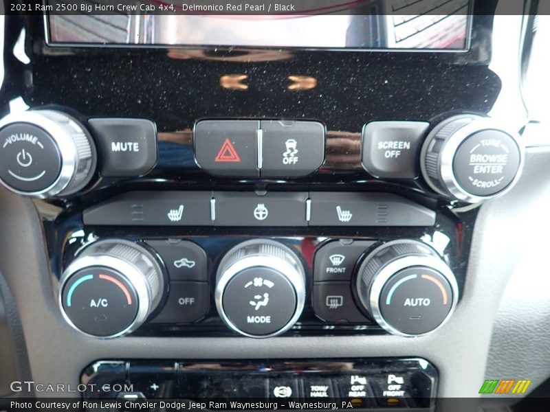 Delmonico Red Pearl / Black 2021 Ram 2500 Big Horn Crew Cab 4x4