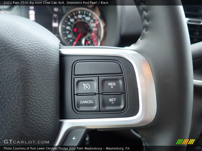 Delmonico Red Pearl / Black 2021 Ram 2500 Big Horn Crew Cab 4x4