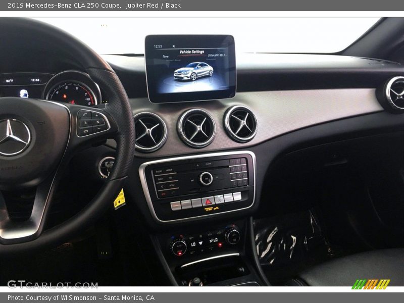Jupiter Red / Black 2019 Mercedes-Benz CLA 250 Coupe