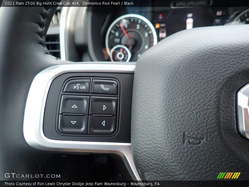 Delmonico Red Pearl / Black 2021 Ram 2500 Big Horn Crew Cab 4x4